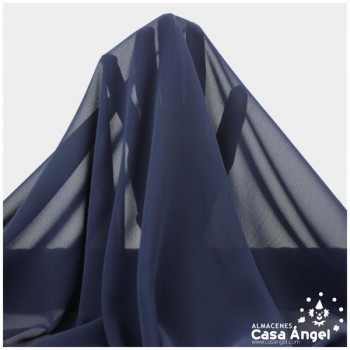 GASA FINA AZUL MARINO LISA SERIE DRAVA 150cm