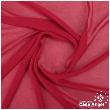GASA FINA ROJO RUBÍ LISA SERIE DRAVA 150cm