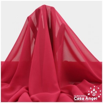 GASA FINA ROJO RUBÍ LISA SERIE DRAVA 150cm