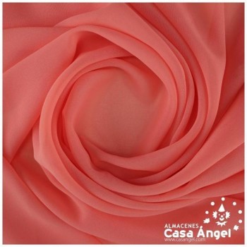 GASA FINA SALMÓN LISO SERIE DRAVA 150cm