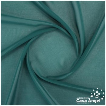 GASA FINA VERDE OSCURO LISA SERIE DRAVA 150cm