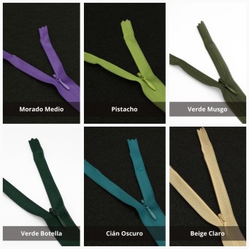 CREMALLERA INVISIBLE DE MALLA Nº 3 60cm