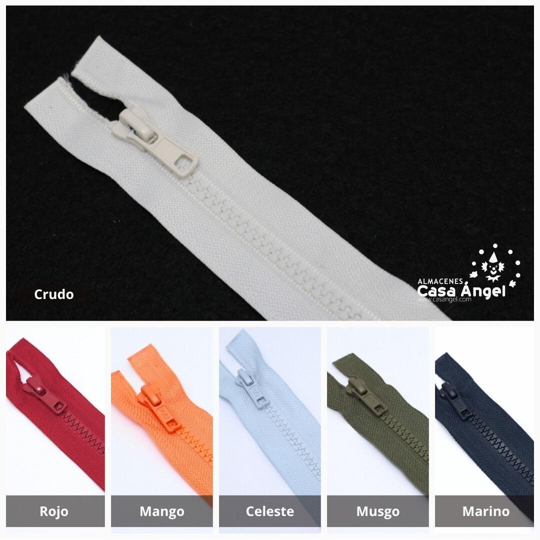 CREMALLERA DE NYLON INYECTADA CON SEPARADOR Nº5 SEMIAUTOMÁTICA 30cm