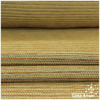 CHENILLA LISTAS MARRÓN 280cm