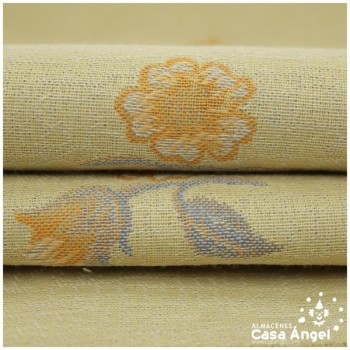 CRETONA JACQUARD PARA TAPICERÍA ZINNIA SERIE FUSSY 280cm