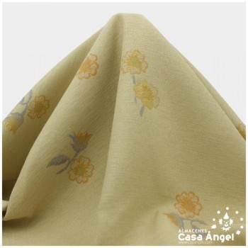 CRETONA JACQUARD PARA TAPICERÍA ZINNIA SERIE FUSSY 280cm