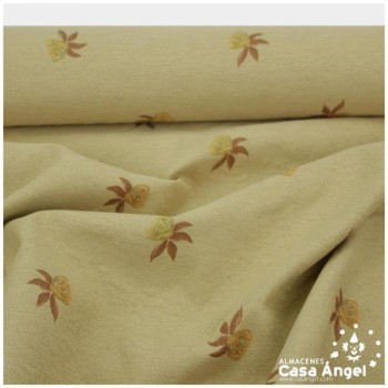 CRETONA JACQUARD PARA TAPICERÍA LILAC SERIE FUSSY 280cm