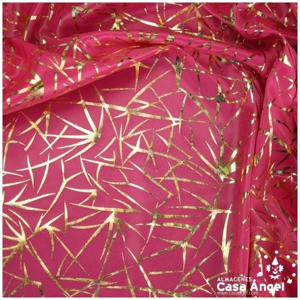 PAN DE ORO FUCISA ESTAMPADO SERIE MIRTO DESTELLOS 112cm