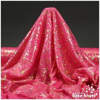 PAN DE ORO FUCISA ESTAMPADO SERIE MIRTO DESTELLOS 112cm