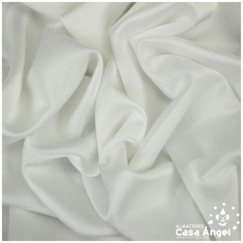 CREPE BLANCO SATINADO CALIDAD EXTRA SERIE INDIA 150cm