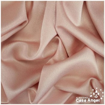 CREPE ROSA SATINADO CALIDAD EXTRA SERIE INDIA 150cm