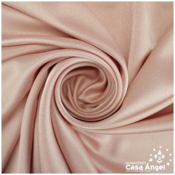 CREPE ROSA SATINADO CALIDAD EXTRA SERIE INDIA 150cm