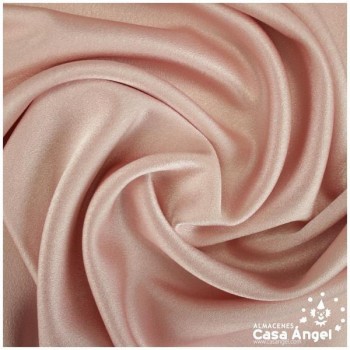 CREPE ROSA SATINADO CALIDAD EXTRA SERIE INDIA 150cm