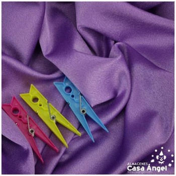 CREPE MALVA SATINADO CALIDAD EXTRA SERIE INDIA 150cm