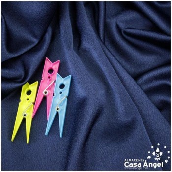 CREPE AZUL MARINO SATINADO CALIDAD EXTRA SERIE INDIA 150cm