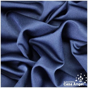 CREPE AZUL MARINO SATINADO CALIDAD EXTRA SERIE INDIA 150cm