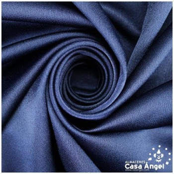 CREPE AZUL MARINO SATINADO CALIDAD EXTRA SERIE INDIA 150cm
