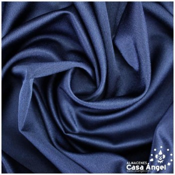 CREPE AZUL MARINO SATINADO CALIDAD EXTRA SERIE INDIA 150cm