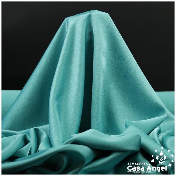 CREPE VERDE ESMERALDA  SATINADO CALIDAD EXTRA SERIE INDIA 150cm
