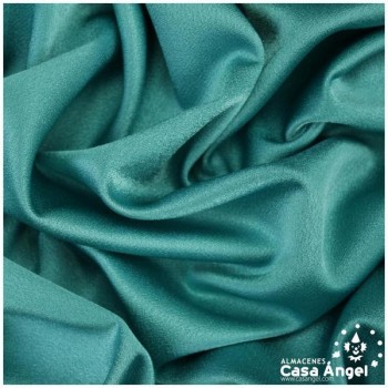 CREPE VERDE ESMERALDA  SATINADO CALIDAD EXTRA SERIE INDIA 150cm