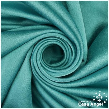 CREPE VERDE ESMERALDA  SATINADO CALIDAD EXTRA SERIE INDIA 150cm