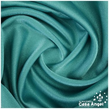 CREPE VERDE ESMERALDA  SATINADO CALIDAD EXTRA SERIE INDIA 150cm