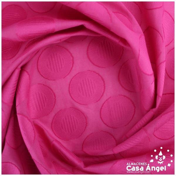 POPELÍN TERGAL FUCSIA CON TRAMA SERIE LIVIA 150cm