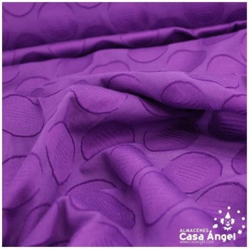 POPELÍN TERGAL MORADO CON TRAMA SERIE LIVIA 150cm