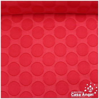 POPELÍN TERGAL ROJO CON TRAMA SERIE LIVIA 150cm