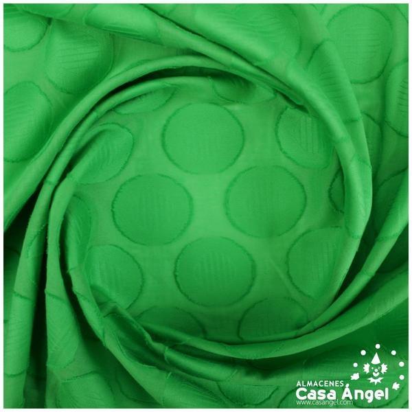 POPELÍN TERGAL VERDE CON TRAMA SERIE LIVIA 150cm