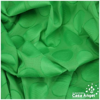 POPELÍN TERGAL VERDE CON TRAMA SERIE LIVIA 150cm
