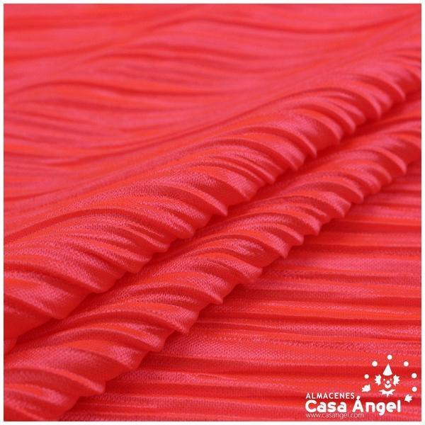 TELA PUNTO PLISADA FUCSIA NEÓN 150cm