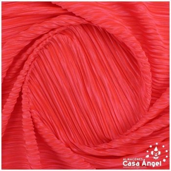 TELA PUNTO PLISADA FUCSIA NEÓN 150cm