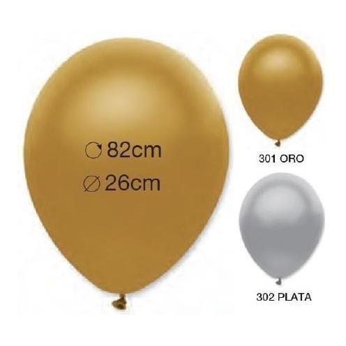 GLOBOS METALIZADOS 50 UNIDADES