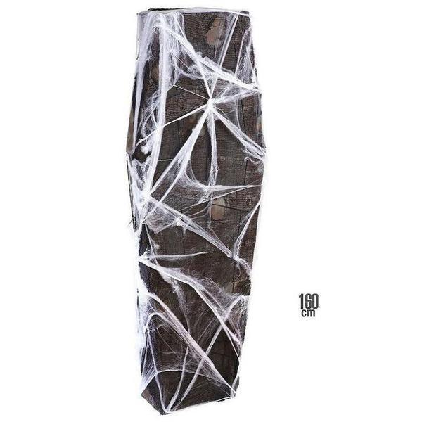 TUMBA ATAUD CON TELARAÑA 160cm