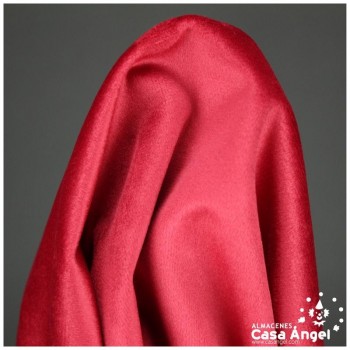 TERCIOPELO ROJO SUAVE EFECTO AGUA SERIE KUKI 150cm