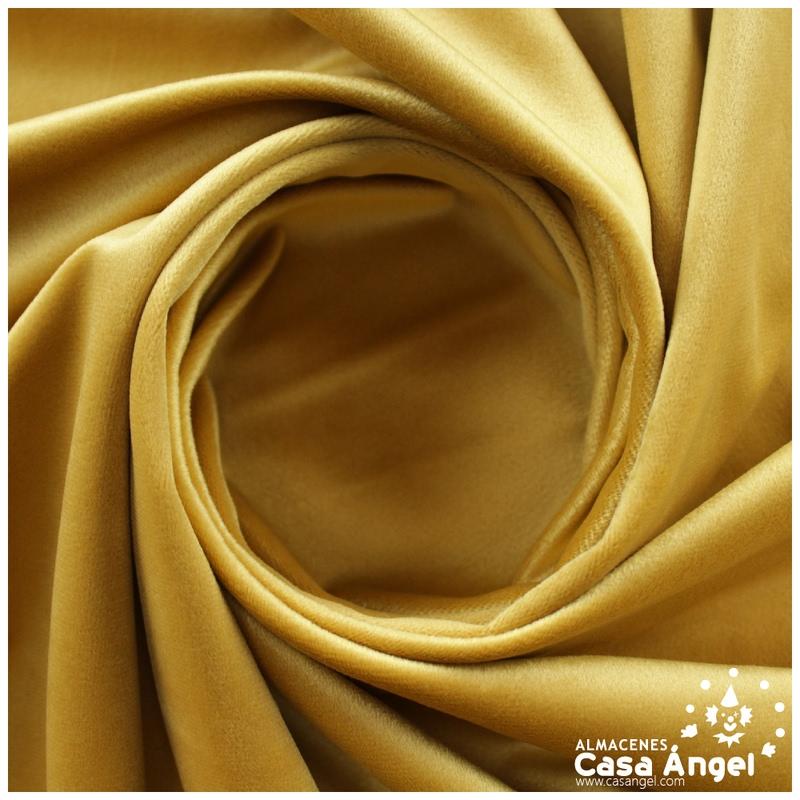 TERCIOPELO DORADO SUAVE EFECTO AGUA SERIE KUKI 150cm