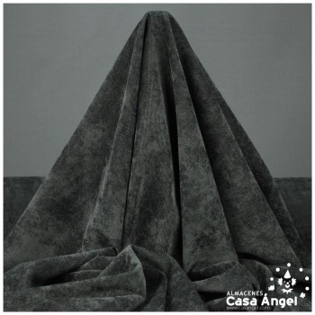 TELA PANA CORDELÉ NEGRA CORDONCILLO FINO 150cm