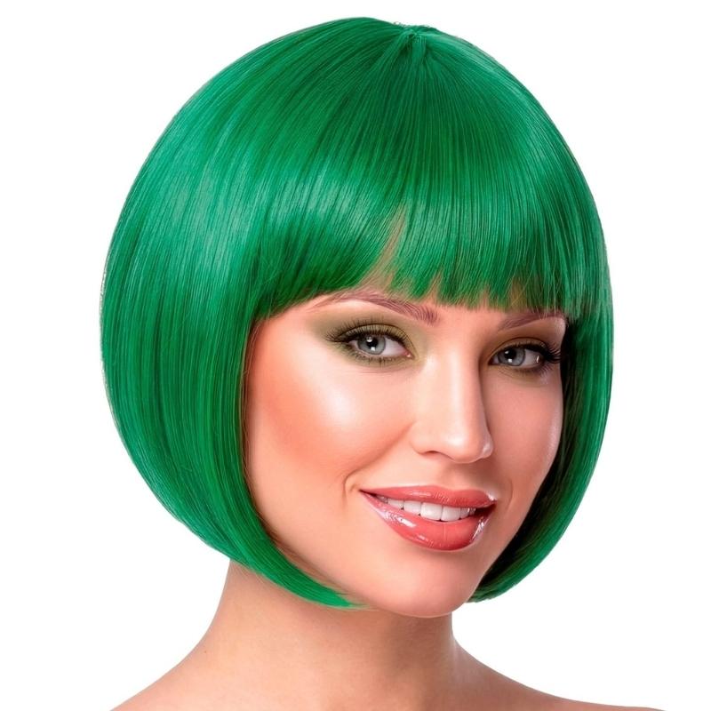 PELUCA MEDIA MELENA VERDE