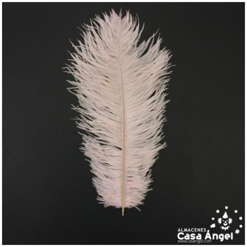 PLUMA DE AVESTRUZ FEMBODY ROSA 35cm