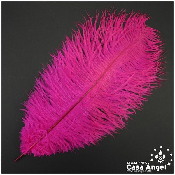 PLUMA DE AVESTRUZ FEMBODY FUCSIA 35cm