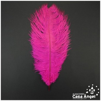 PLUMA DE AVESTRUZ FEMBODY FUCSIA 35cm
