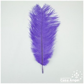 PLUMA DE AVESTRUZ FEMBODY MORADA 35cm