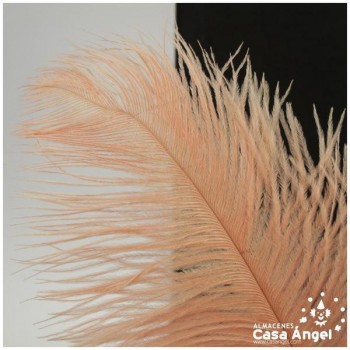 PLUMA DE AVESTRUZ FEMBODY CORAL 35cm