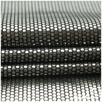 PUNTO DE LYCRA PLATA CON MICROPUNTOS 150cm