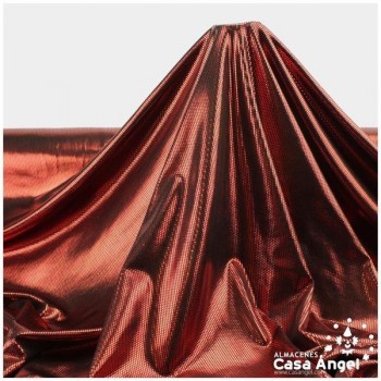 PUNTO DE LYCRA ROJO CON MICROPUNTOS 150cm