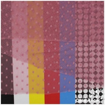 TUL CON TOPO PLUMETI MAQUILLAJE SERIE EDNA 150cm