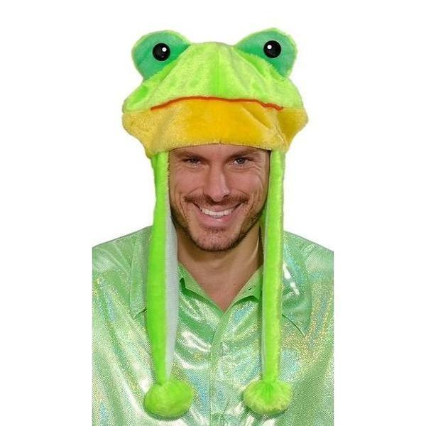 SOMBRERO DE RANA VERDE