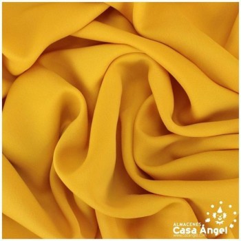 CREPE MOSTAZA MATE SERIE DAMA 150cm