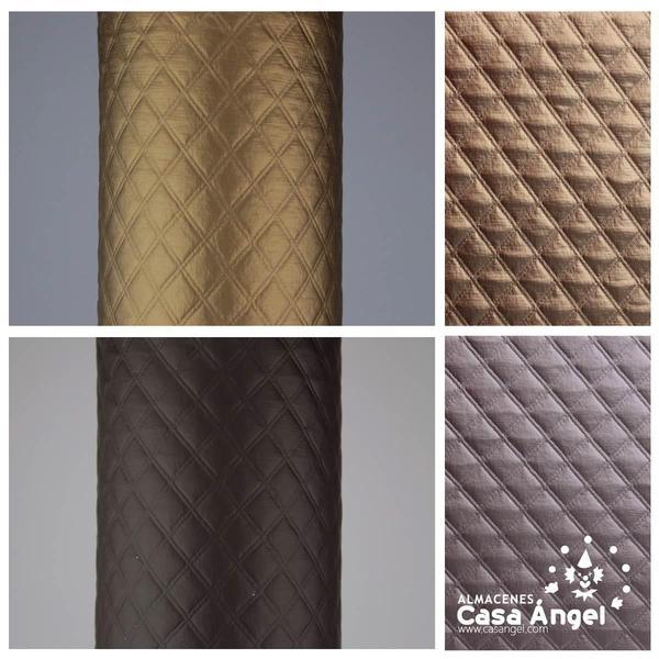 TEJIDO POLIÉSTER ACOLCHADO ROMBOS SERIE PEIPUS ANCHO 150cm